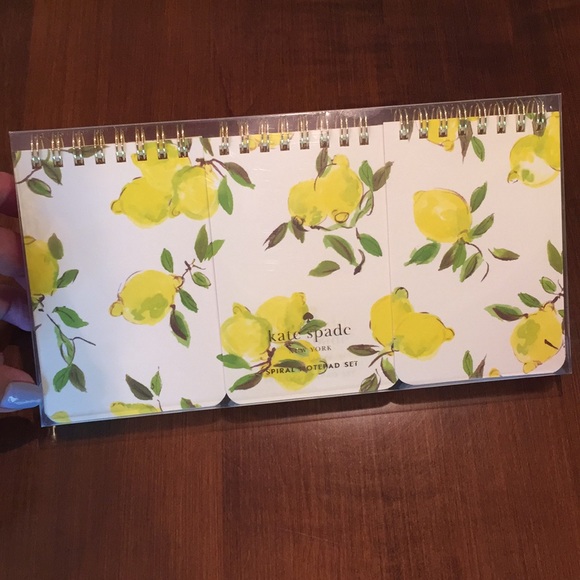 kate spade Other - Kate Spade Spiral notepad set